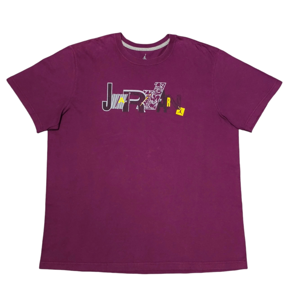Jordan 6 Bordeaux Vintage Graphic T Shirt Mens 2XL